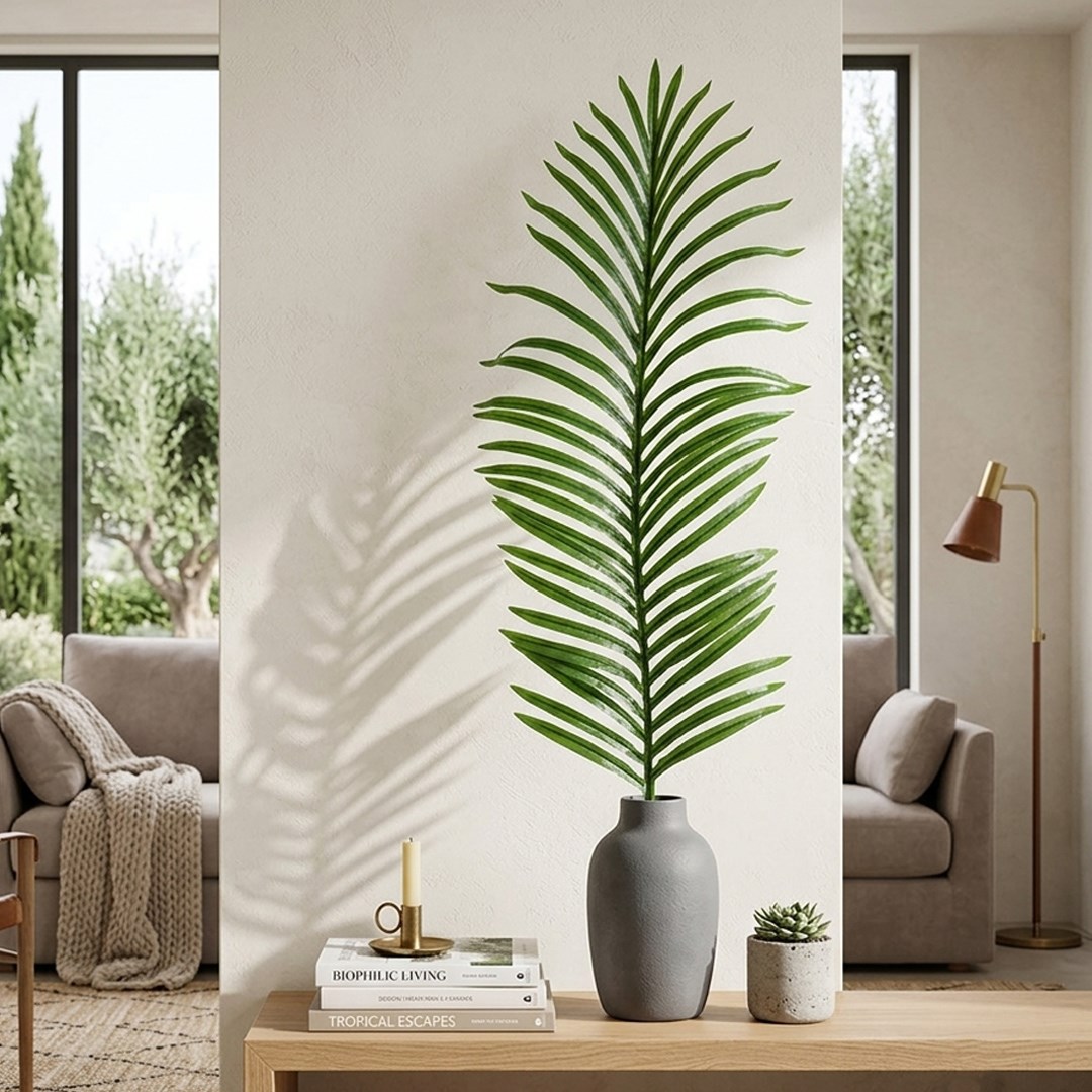 Yapay Palmiye Yaprak Orta Boy 120 cm