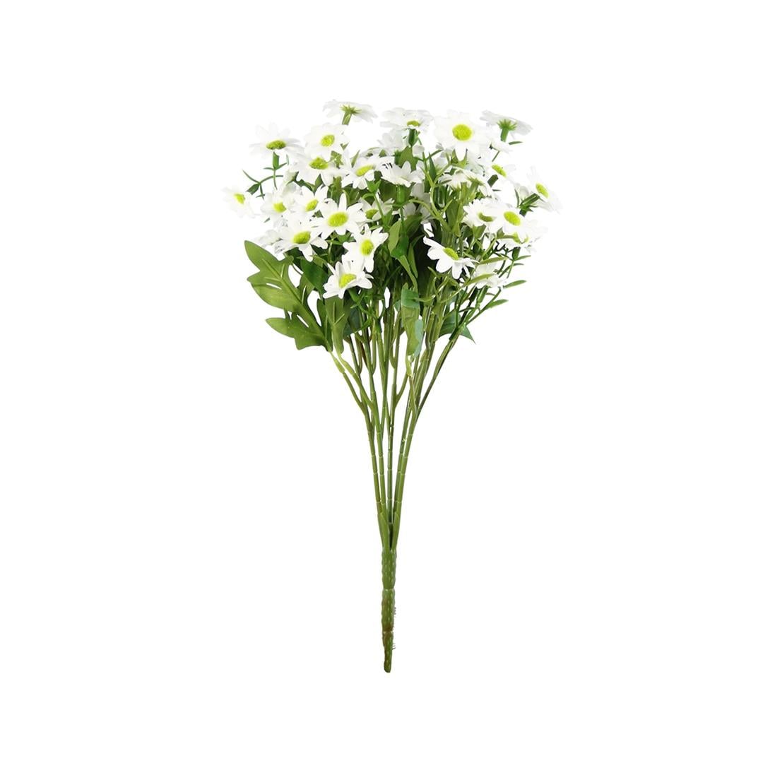 Yapay Papatya Demeti Beyaz 43 cm