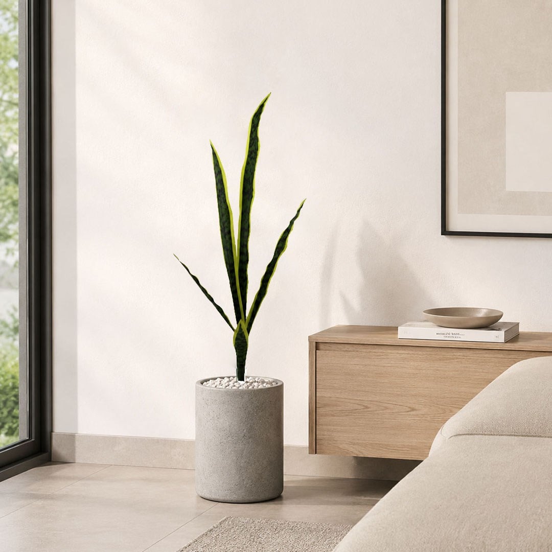 Yapay Paşakılıcı Demet Sarı Yeşil 78 cm