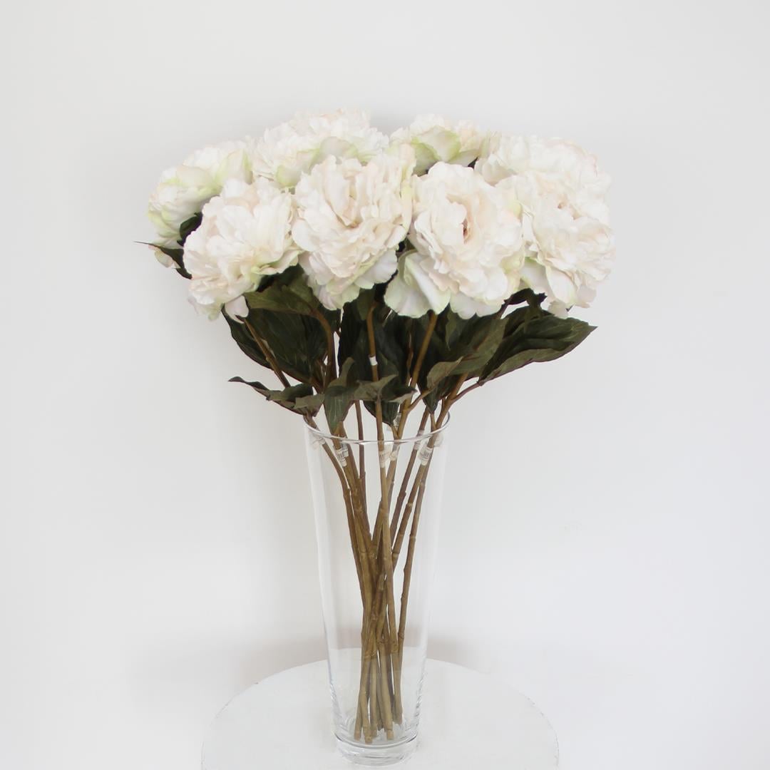 Yapay Şakayık Dalı Krem 68 cm