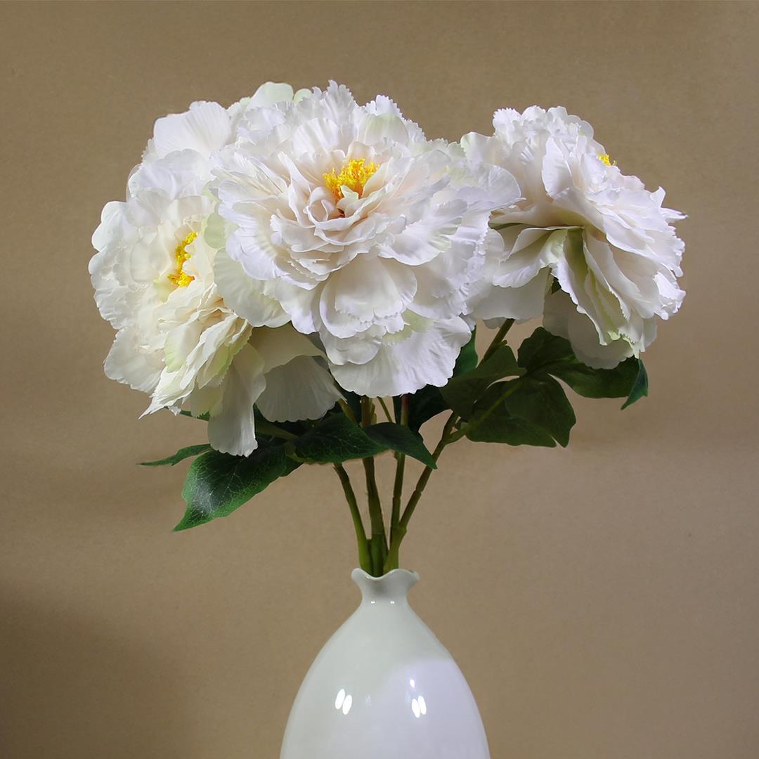 Yapay Şakayık Demet Krem 45 cm