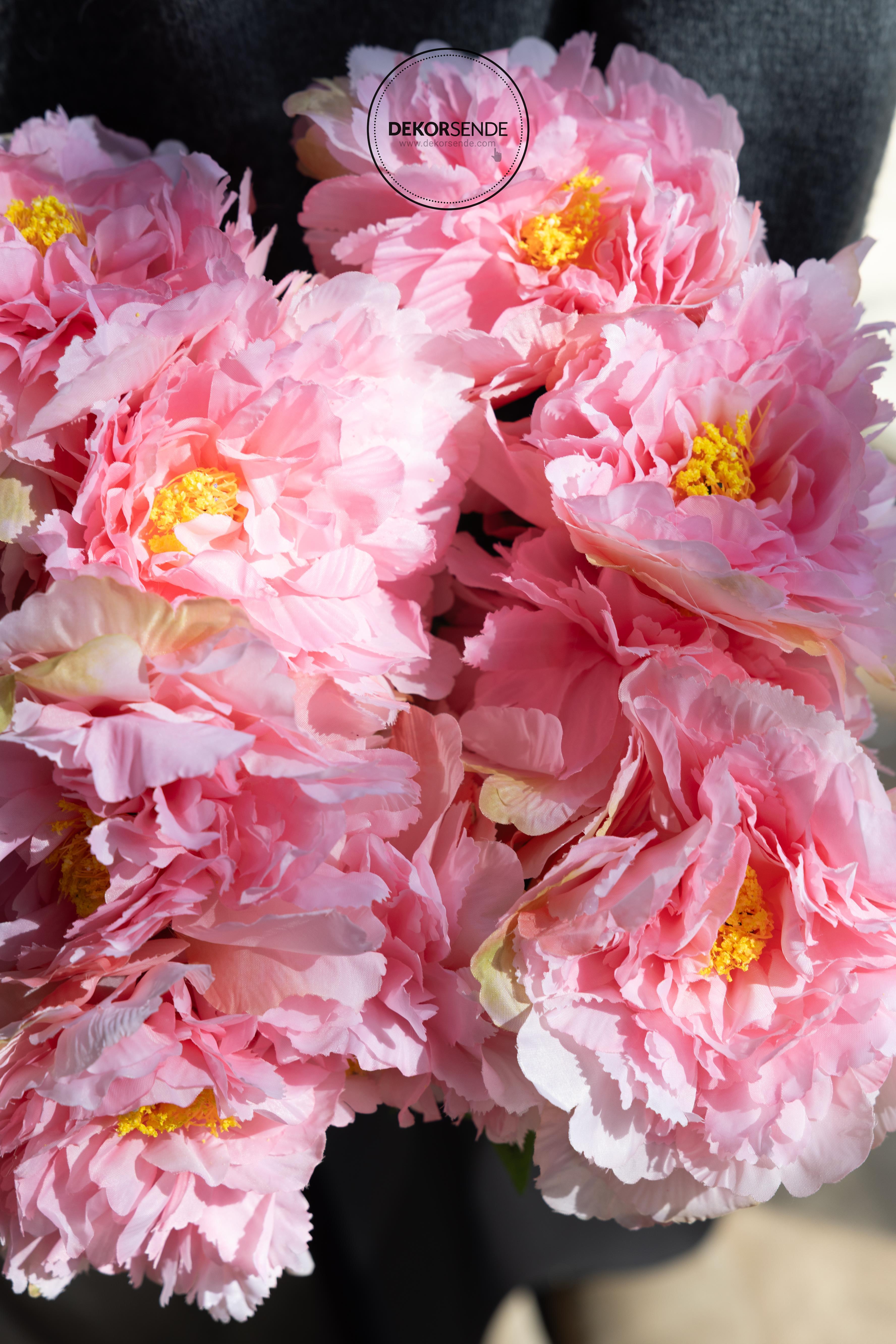 Yapay Şakayık Demeti Pembe 45 cm