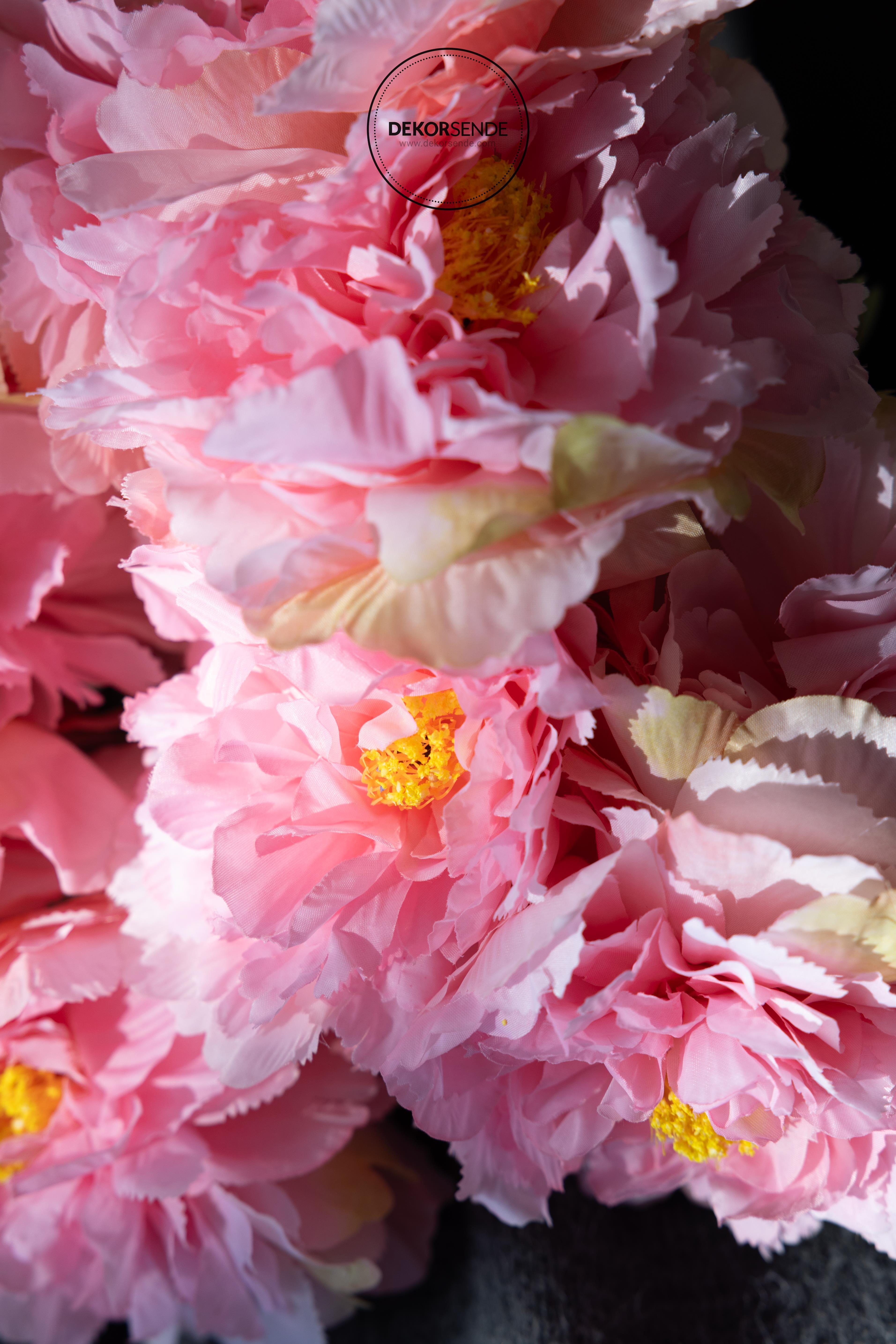 Yapay Şakayık Demeti Pembe 45 cm