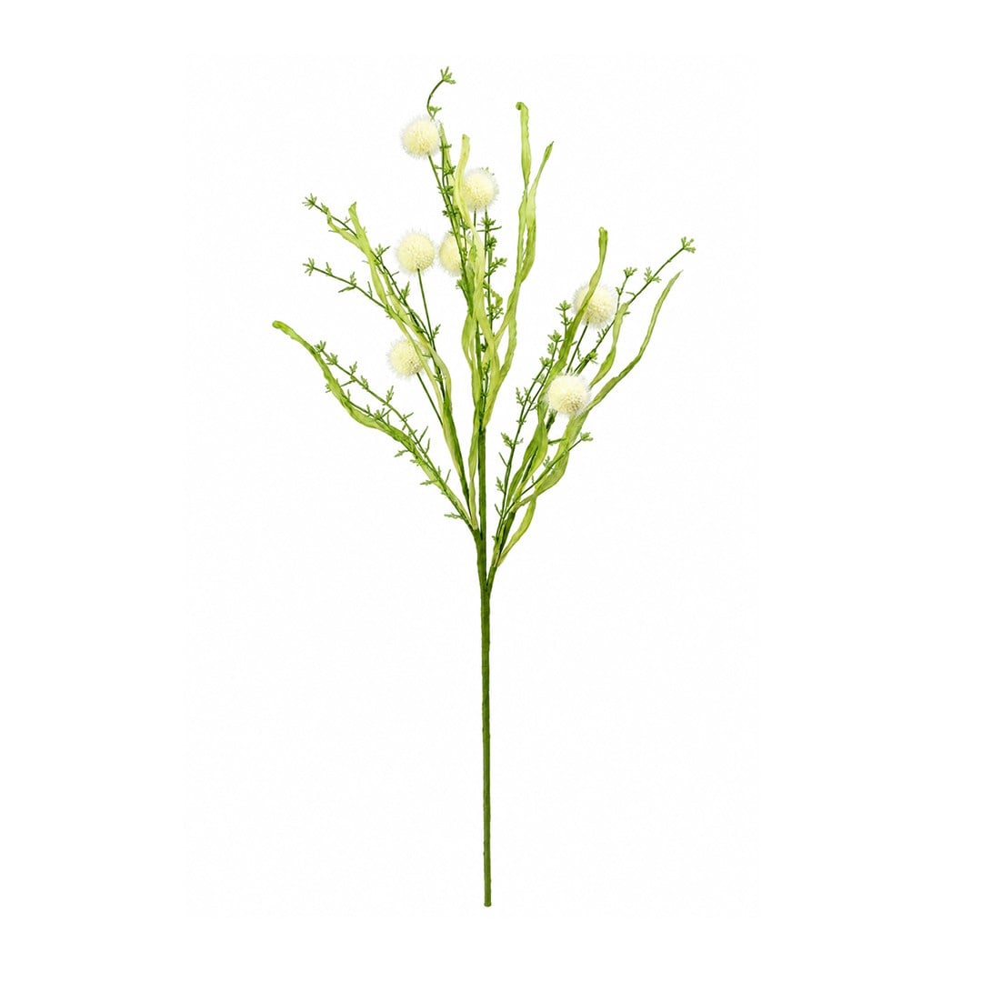 Yapay Seterya Top Dal Beyaz 80 cm