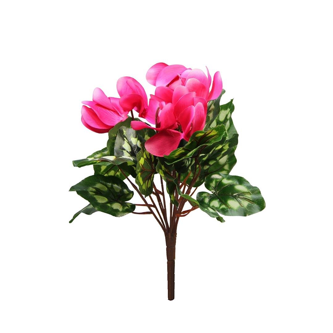 Yapay Siklamen Çiçeği Fuşya 32 cm