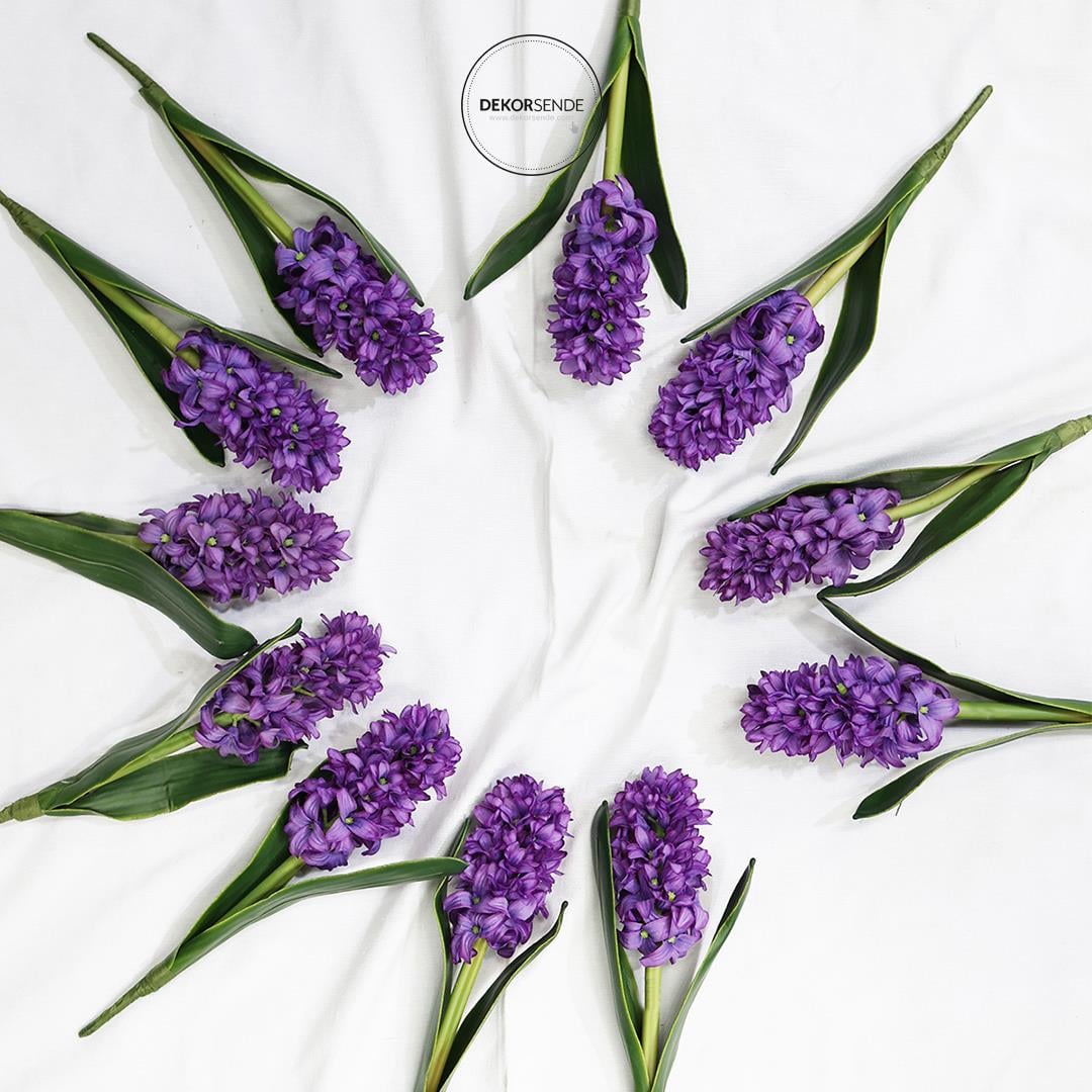 Yapay Sümbül Dal Mor