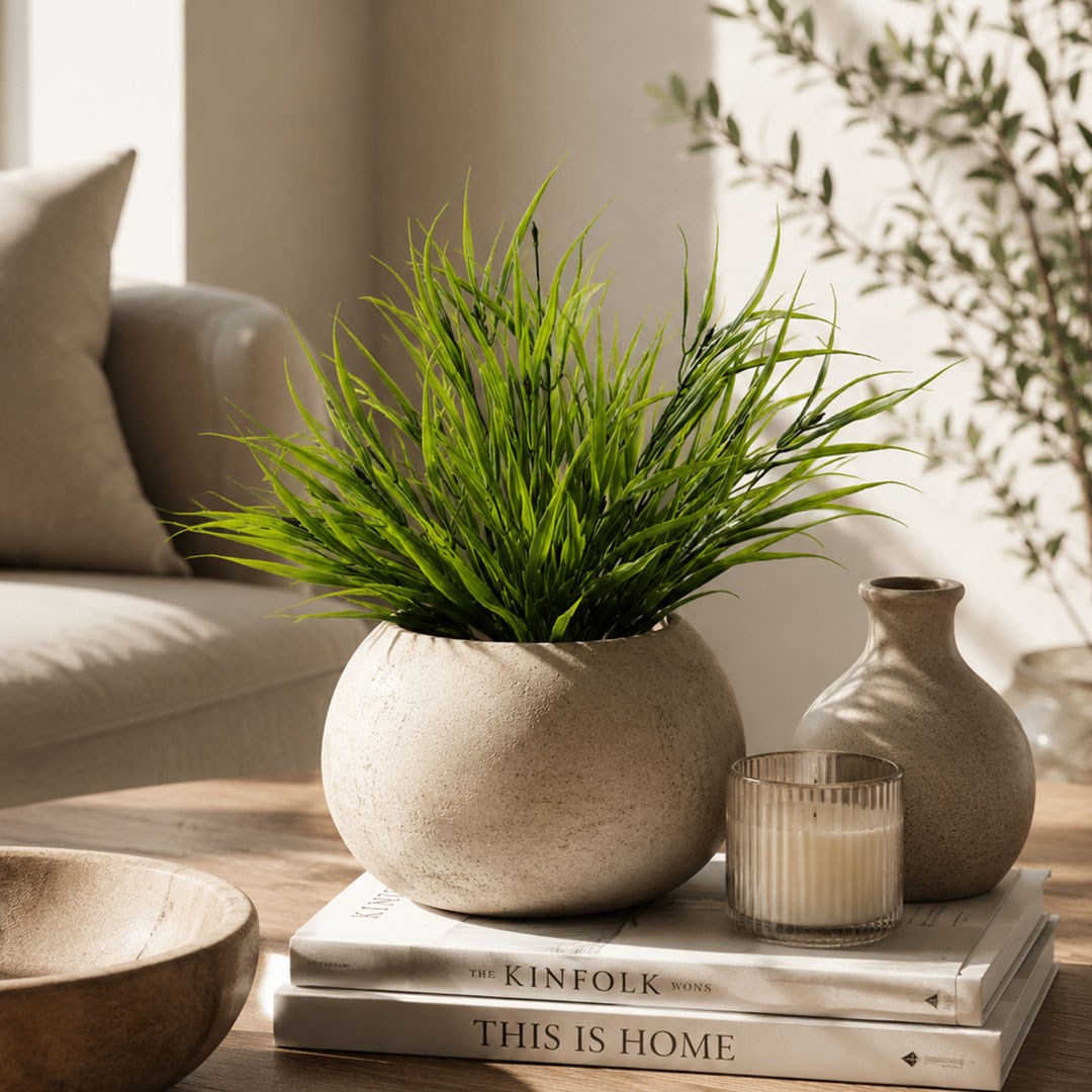 Yapay Uzun Grass Demet 52 cm