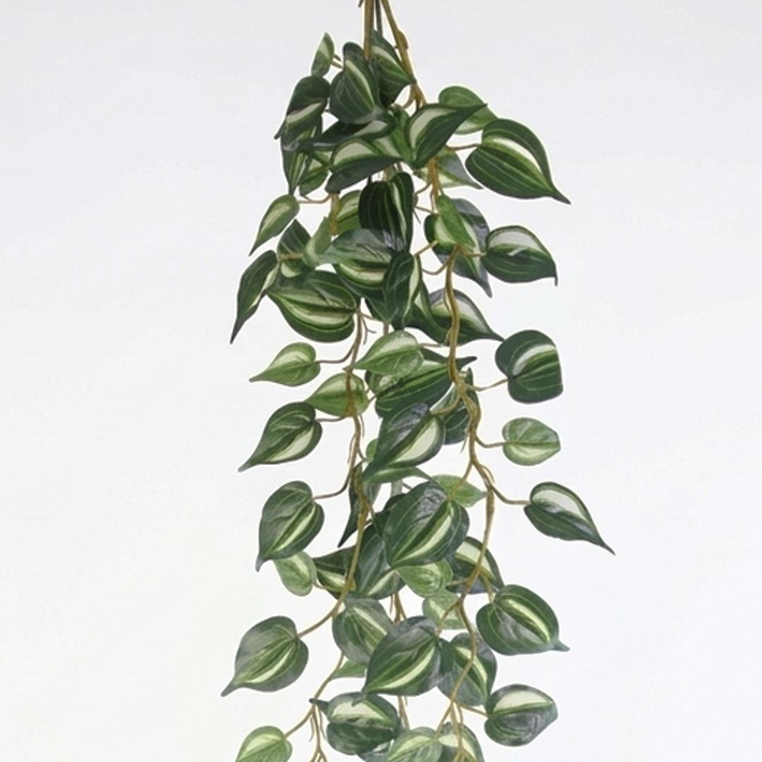 Yapay Zebra Desenli Sarkıt Sarmaşık 95 cm