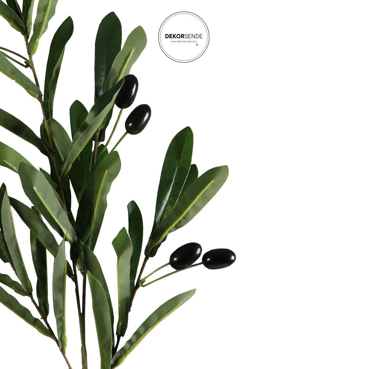 Yapay Zeytin Dalı 60 Cm