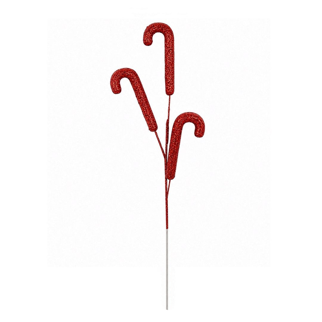 Yılbaşı Baston Şeker Pike Kırmızı 64 cm