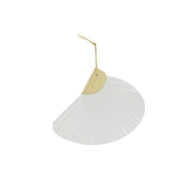 Beyaz Yelpaze İstiridye Model 18 cm