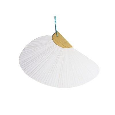 Beyaz Yelpaze Büyük 40 cm