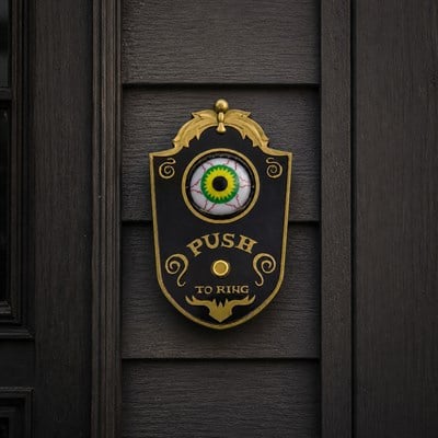 Cadılar Bayramı Büyülü Kapı Zili 18 cm