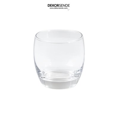 Cam Bardak Vazo / Tealight Mumluk Şeffaf 9 cm
