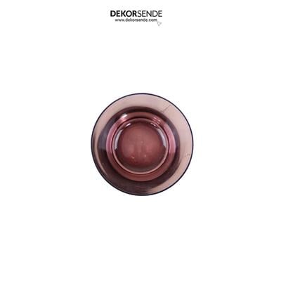 Cam Sunum Kasesi  Mürdüm 12x9 cm