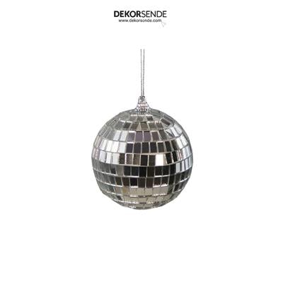 Disko Topu Gümüş 4lü 8 cm