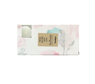 Kokulu Tealight Mum 8 Adet Vanilya