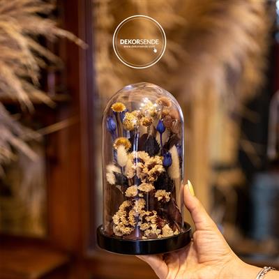 Kurutulmuş Lagurus (Pamuk Otu) Demeti Beyaz