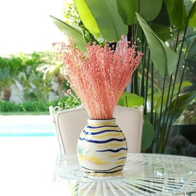 Kurutulmuş Luna (Keten) Demeti Pembe