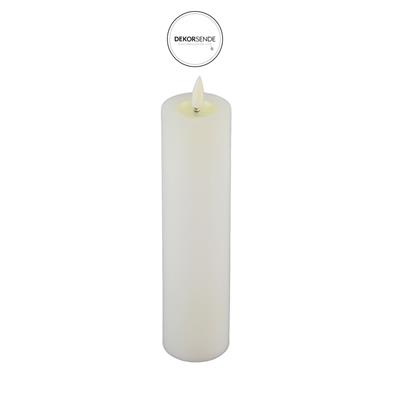 Led Kütük Mum 23 cm