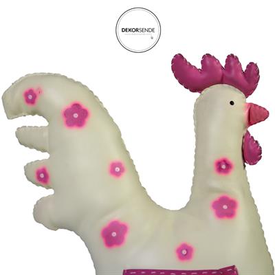 Paskalya Dekoratif Horoz Pembe