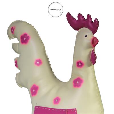 Paskalya Dekoratif Horoz Pembe