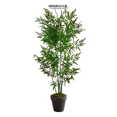 Saksısız Yapay Bambu Ağaç 6 Dal 160 cm