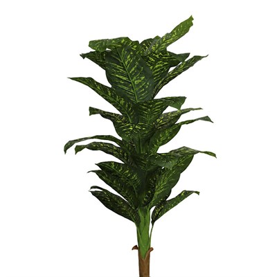 Saksısız Yapay Difenbahya Ağaç Yeşil 160 cm