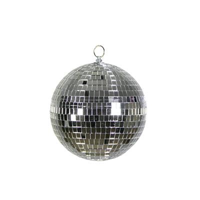 Tekli Disko Topu Gümüş 20 cm