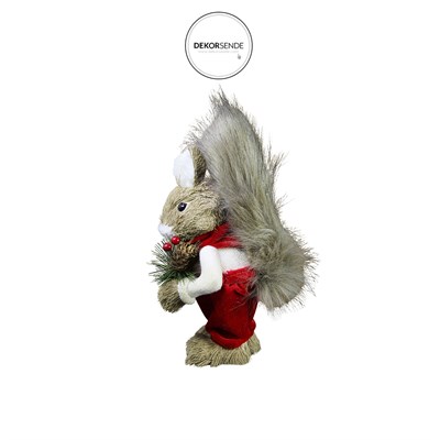 Tulumlu Sincap Kırmızı 30 cm