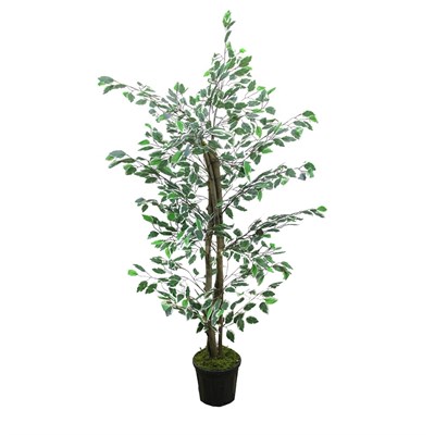 Yapay Alacalı Benjamin Ağaç 130 cm