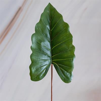 Yapay Alocasia Yaprak 88 cm