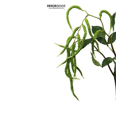 Yapay Amarantus (Amaranthus) Dal Yapraklı Yeşil 90 cm