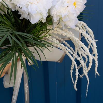 Yapay Amarantus (Amaranthus)  Demeti Beyaz 85 cm