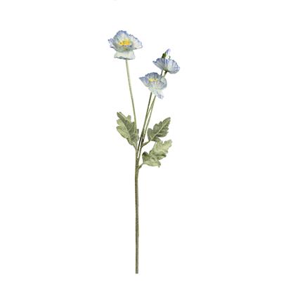 Yapay Anemon Çiçeği Mavi 58 cm