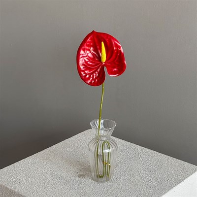 Yapay Antoryum Dal Kırmızı 60 cm