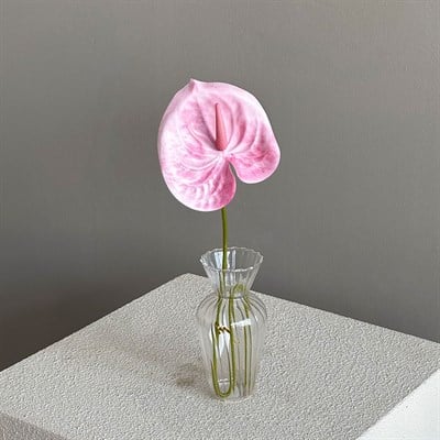 Yapay Antoryum Dal Pembe 60 cm