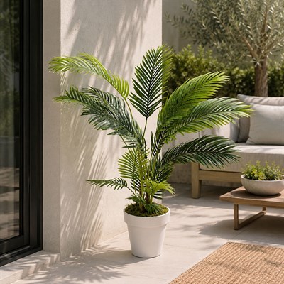 Yapay Areka (Areca) Palmiye Ağaç 5 li 135 cm