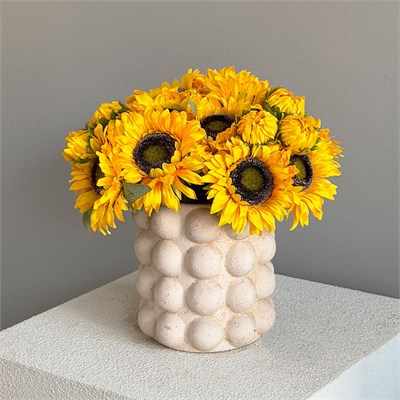 Yapay Ayçiçeği Demet Sarı 28 cm