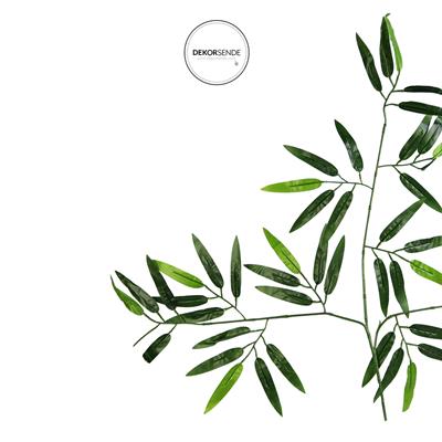 Yapay Bambu Yaprağı Yeşil 50 cm