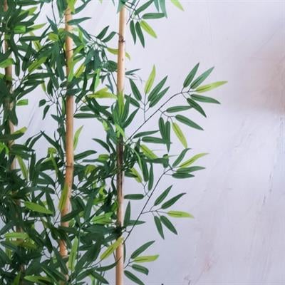 Yapay Bambu Yaprağı Yeşil 50 cm