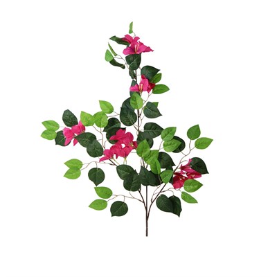 Yapay Begonvil Yaprak 3 Dal Pembe 70 cm