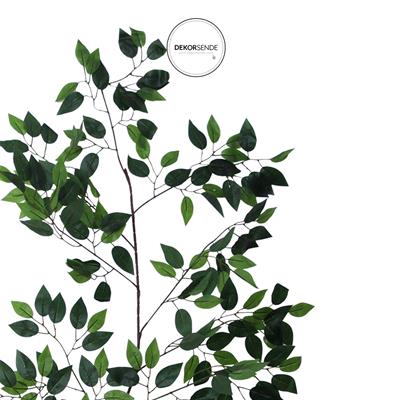 Yapay Benjamin Yaprağı Sarkıt Yeşil 110 cm