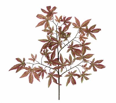 Yapay Çınar Yaprak İnce 3 Dal Hazan 60 cm
