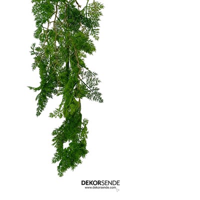 Yapay Çıtır Dereotu Sarkıt Yeşil 85 cm