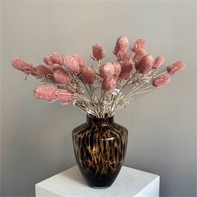 Yapay Diken Top Rustik Pembe 70 cm