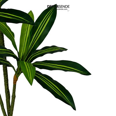 Yapay Dracena (Drasena) Ağaç 54 Yaprak Yeşil 140 cm