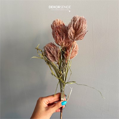 Yapay Enginium Dal Pembe 40 cm
