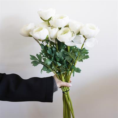 Yapay Erengül Dalı Beyaz 58 cm