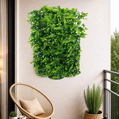 Yapay Fujer Okaliptus Çim Plaka 40x60 cm